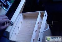 匠心定制，品味不凡 四瓶裝松木紅酒禮盒廠家直銷服務(wù)